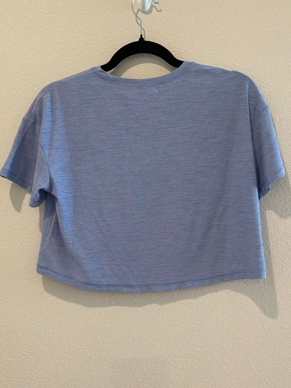 Old Navy Girls Breathe ON Get Outside Graphic Cropped Tee Periwinkle Blue XL